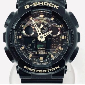 Casio G-Shock Black and Camo Digital Watch